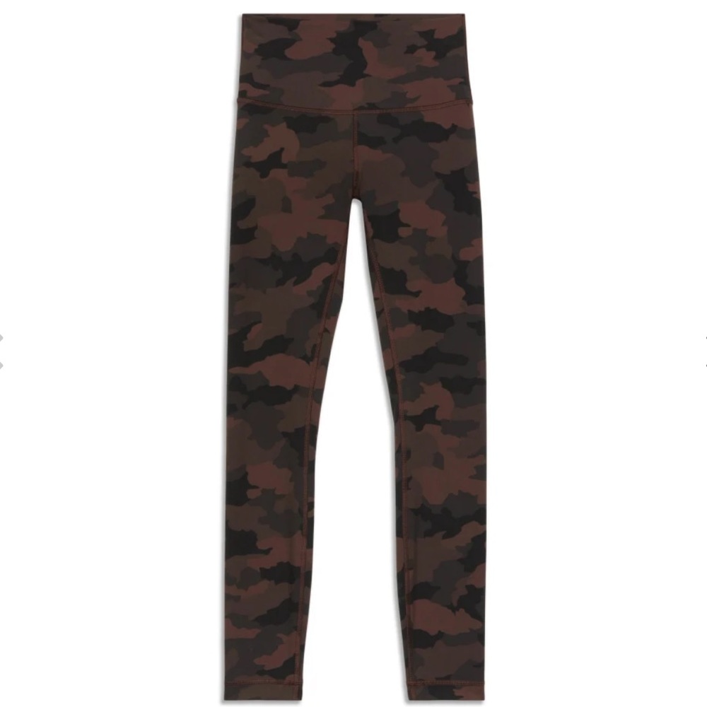 Wunder Train High Rise Tight 25” ( camo brown earth multi)